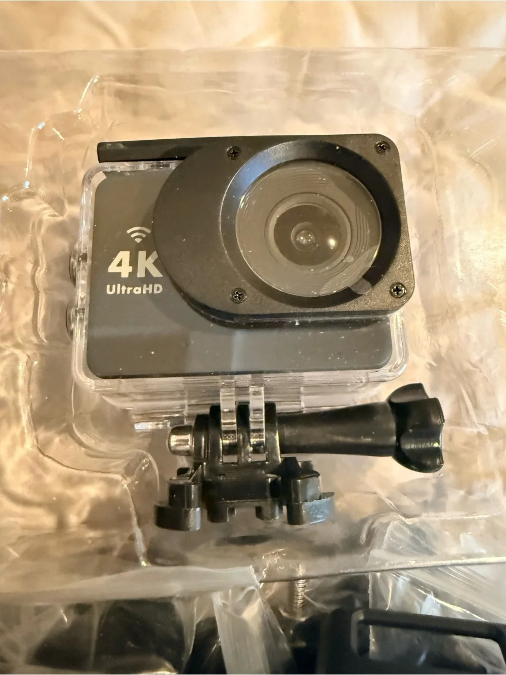 4K Action WaterProof Camera - Black - Ultra HD Wi-Fi New in box